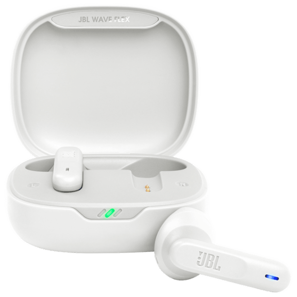 Căști JBL Wave Flex White Fără fir / Personal / In ear photo 1