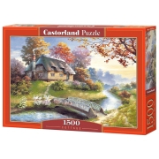 Puzzle 2D Castorland Cottage (C-150359) Numărul de piese: 1500, V&acirc;rsta recomandată: 9+