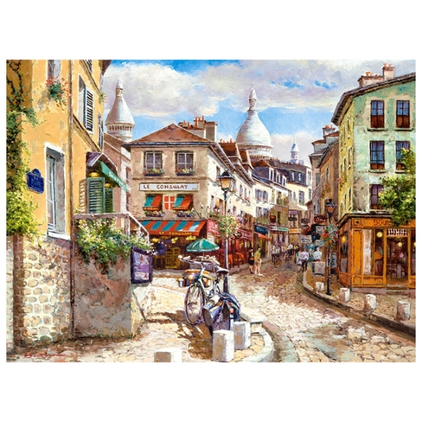 Puzzle 2D Castorland Montmartre Sacre Coeur (C-300518) Numărul de piese: 3000, V&acirc;rsta recomandată: 9+ photo 2