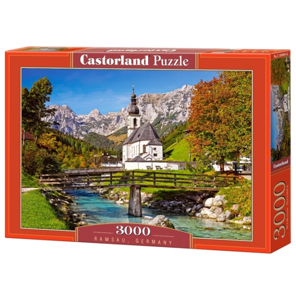 Puzzle 2D Castorland Ramsau (Germany) (C-300464) Numărul de piese: 3000, V&acirc;rsta recomandată: 9+ photo 1