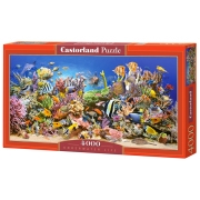 Puzzle 2D Castorland Underwater Life (C-400089) Numărul de piese: 4000, V&acirc;rsta recomandată: 9+