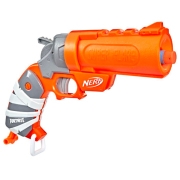 Игрушечный автомат Hasbro Nerf Fortnite Flare F3368 Оранжевый патронный, Стрел, 8+