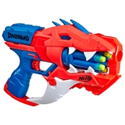 Игрушечный автомат Hasbro Nerf Dinosquad Raptor-Slash F2475 Красный патронный, Стрел, 8+