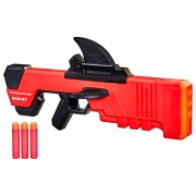 Игрушечный автомат Hasbro Nerf Roblox MM2 Shark Seeker F2489 Красный патронный, Стрел, 8+