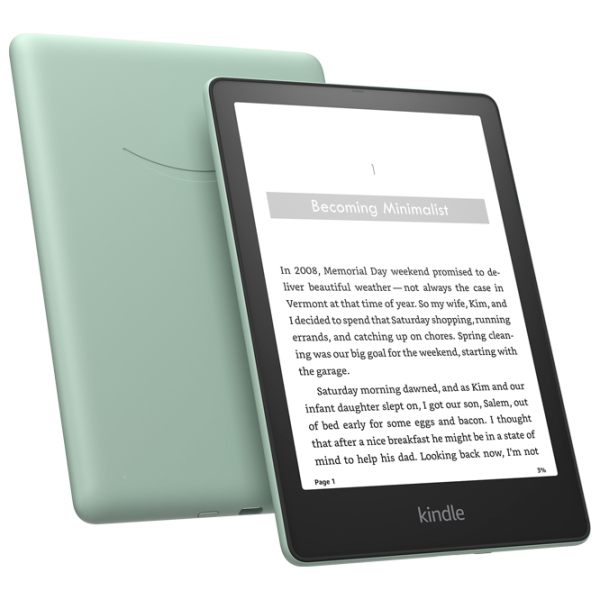 Carte electronică Amazon Kindle Paperwhite Kids (11th Generation) 16 GB Green  photo 2