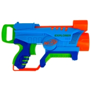 Игрушечный автомат Hasbro Nerf Elite Junior Explorer Easy-Play F6367 Голубой патронный, Стрел, 6+