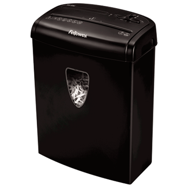 Shredder Fellowes Powershred® 8C DIN Level P-4 Black  photo 1