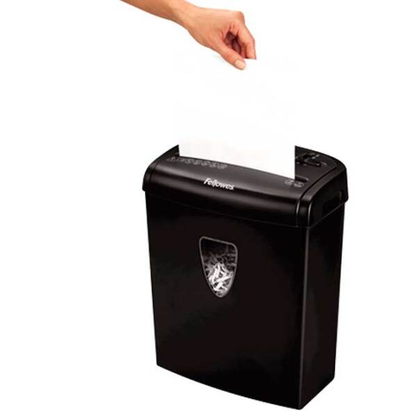 Shredder Fellowes Powershred® 8C DIN Level P-4 Black  photo 5