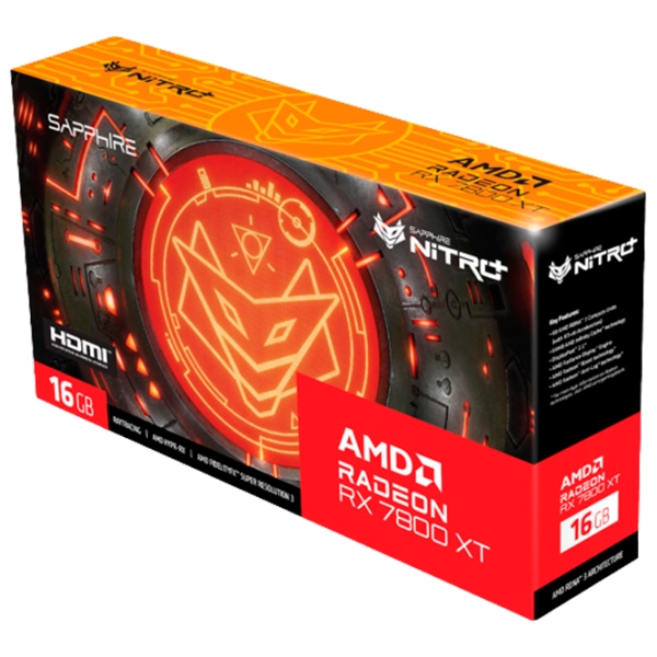 Видеокарта Sapphire Radeon RX 7800 XT 16 ГБ  photo 9