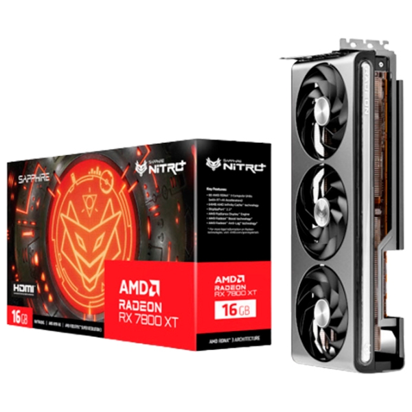 Видеокарта Sapphire Radeon RX 7800 XT 16 ГБ  photo 10