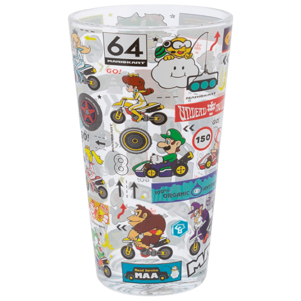 Pahar Paladone Super Mario Kart Glass Transparent 400 ml photo 4