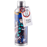 Sticlă pentru apă Fan Paladone Demon Slayer Black 500 ml