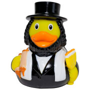 Игрушка для купания Lilalu Rabbi Duck 2036 Черный 3+