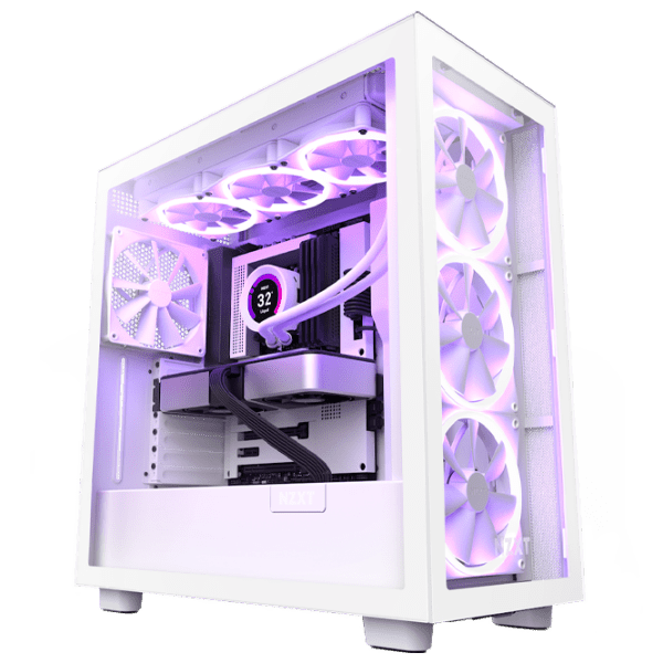 Carcasă NZXT H7 Elite White micro ATX photo 1