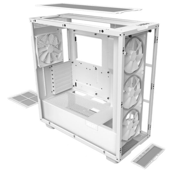 Carcasă NZXT H7 Elite White micro ATX photo 5