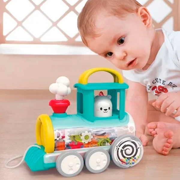 Jucarii Hola Toys Train Engine Развитие, 0.6+ photo 3