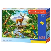 Puzzle 2D Castorland Woodland Harmony (B-030408) Numărul de piese: 300, V&acirc;rsta recomandată: 8+