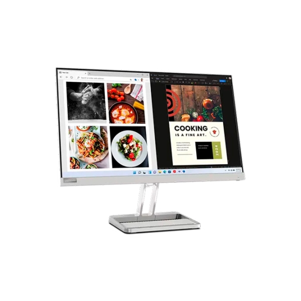 Монитор Lenovo L24i-40 Серебристый 23.8" Full HD IPS WLED photo 2