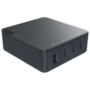 Adapter Lenovo Go Multi-Port Charger Black USB Type-A
