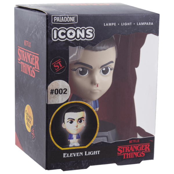 Lampă de masă fan Paladone Stranger Things Black Baterie photo 3