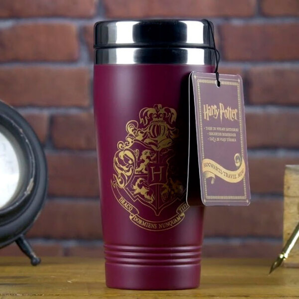 Cană termo Paladone Harry Potter Hogwarts Bordo 0.45l photo 3