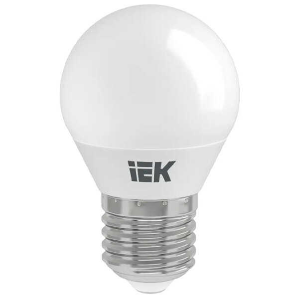 Bec LED IEK G45 LLE-G45-7-230-40-E27 E27 | 7 W | Yellow photo 1