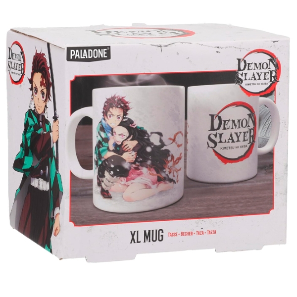 Cană Paladone Demon Slayer XL Mug White 300 ml photo 3