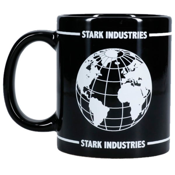 Cană Paladone Marvel Stark Industries Mug and Coaster Black 330 ml photo 4