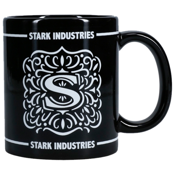 Cană Paladone Marvel Stark Industries Mug and Coaster Black 330 ml photo 5