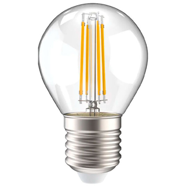 Bec LED cu filament IEK G45 LLF-G45-7-230-40-E27-CL E27 | 7 W | White photo 1