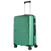 Valiză CCS 5236 Green Metalic 105l  