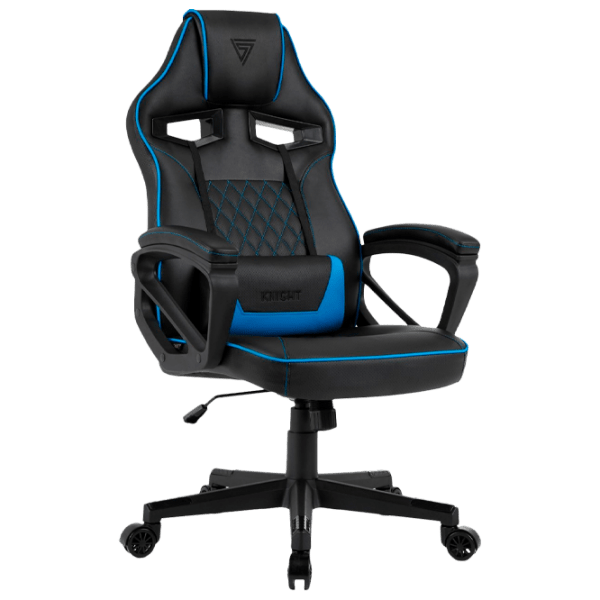 Scaun Gaming SENSE7 Knight Black Blue  photo 1