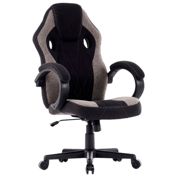 Игровое кресло SENSE7 Prism Черный Серый  photo 1