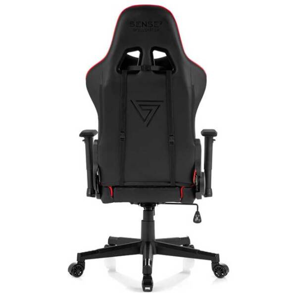 Scaun Gaming SENSE7 Spellcaster Black Red  photo 5