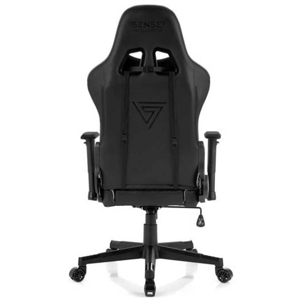 Scaun Gaming SENSE7 Spellcaster Black Gray  photo 3