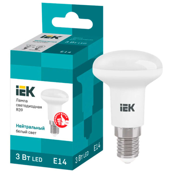Bec LED IEK R39 LLE-R39-3-230-40-E14 E14 | 3 W | White photo 3