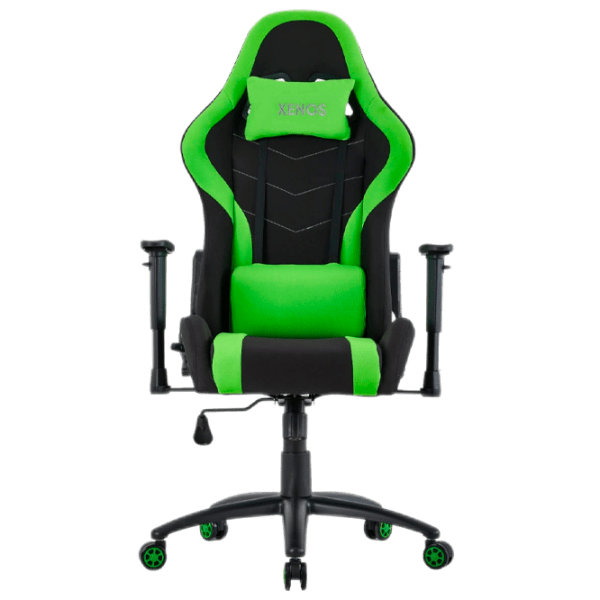 Игровое кресло Xenos Nox Черный Зелёный  photo 1