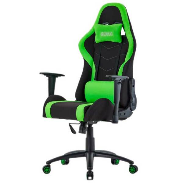 Игровое кресло Xenos Nox Черный Зелёный  photo 2