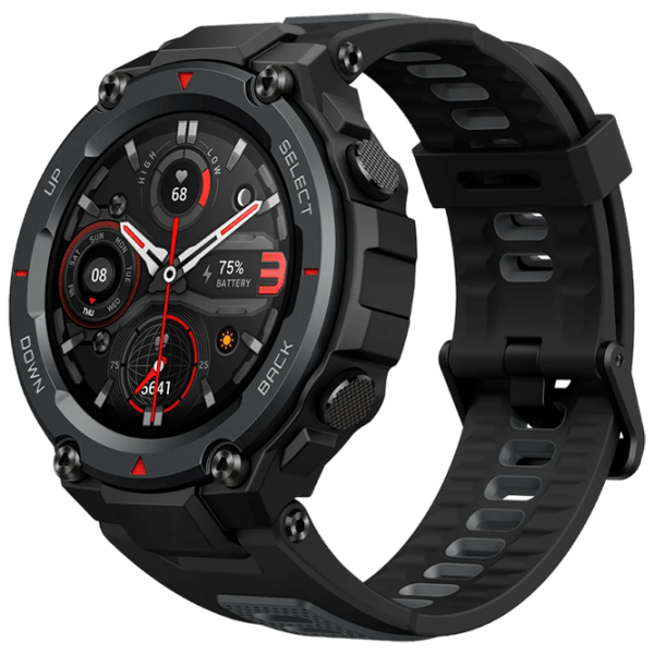 Умные часы Amazfit T-Rex Pro Черный 1.3" | 48 мм | Поликарбонат/ Силикон
| 139171 photo 1