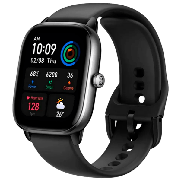 Умные часы Amazfit GTS 4 Mini Черный 1.65" | 41.8 мм | Алюминий, пластик/ Силикон
| photo 1