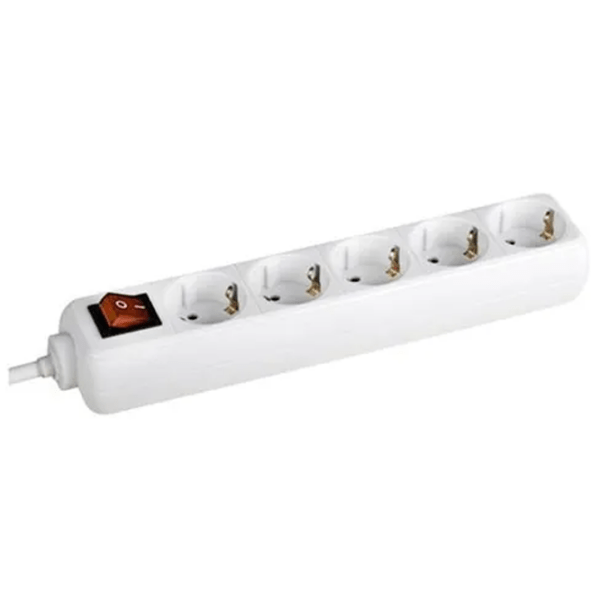Удлинитель BACHMANN 3812545 1.5 м Белый  photo 1