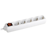 Удлинитель BACHMANN 3812545 1.5 м Белый 