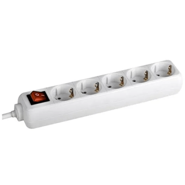 Удлинитель BACHMANN YT30491 5 м Белый  photo 1