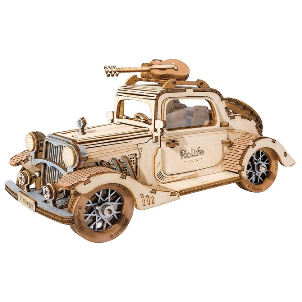 Puzzle 3D RoLife Vintage Car (TG504) Numărul de piese: 164, V&acirc;rsta recomandată: 8+ photo 1