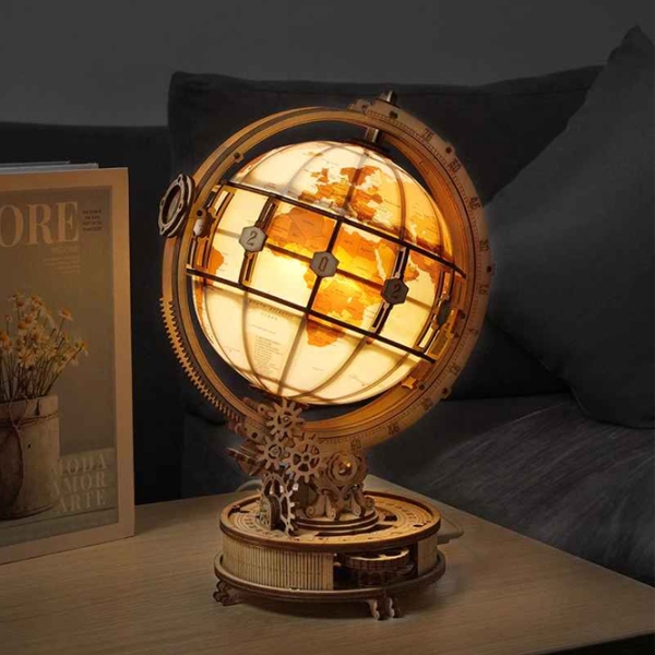 Puzzle 3D ROKR The Luminous Globe (ST003) Numărul de piese: 180, Vârsta recomandată: 14+ photo 3