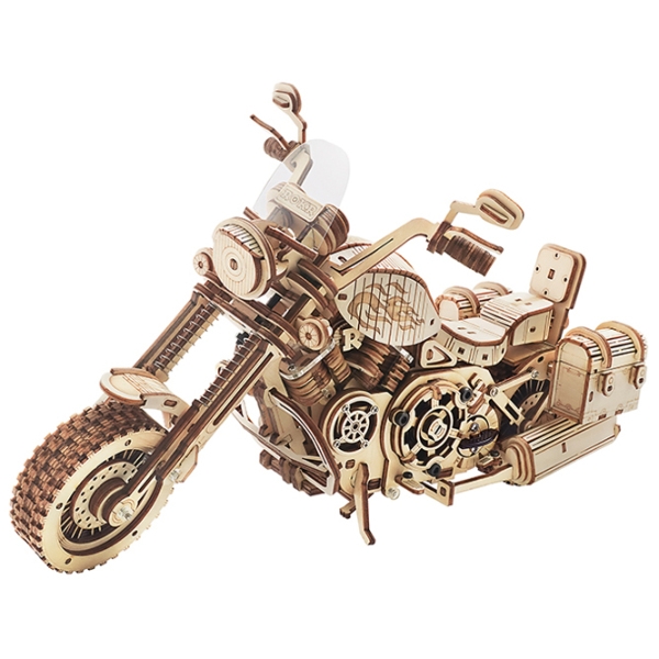 Puzzle 3D ROKR Cruiser Motorcycle (LK504) Numărul de piese: 420, V&acirc;rsta recomandată: 14+ photo 1