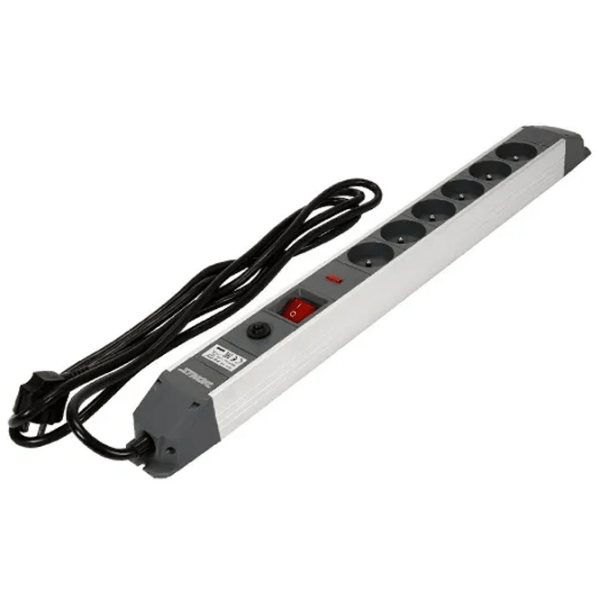 Удлинитель Sthor 72373 3 м Черный  photo 1