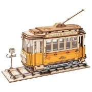 Puzzle 3D RoLife Tramcar (TG505) Numărul de piese: 145, Vârsta recomandată: 8+