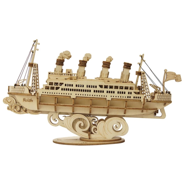 Puzzle 3D RoLife Cruise Ship (TG306) Numărul de piese: 145, V&acirc;rsta recomandată: 8+ photo 1