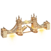 Puzzle 3D RoLife Tower Bridge (TG412) Numărul de piese: 113, V&acirc;rsta recomandată: 6+